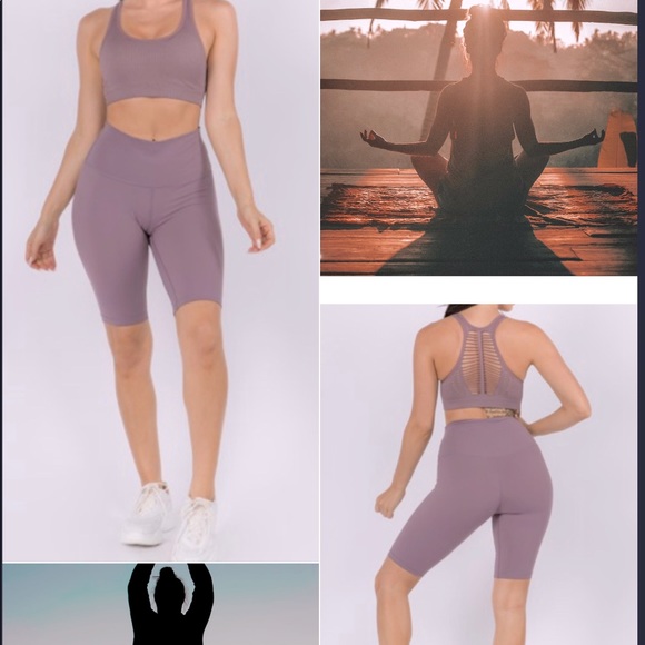 Pants - Active Shorts & Sports bra. New